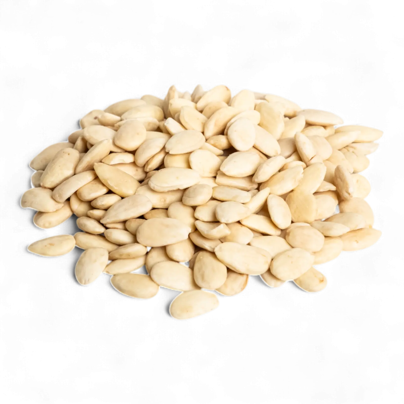 Migdale crude decorticate, bogate în proteine, fibre și vitamina E, gustare naturală și ingredient pentru deserturi și preparate sănătoase.