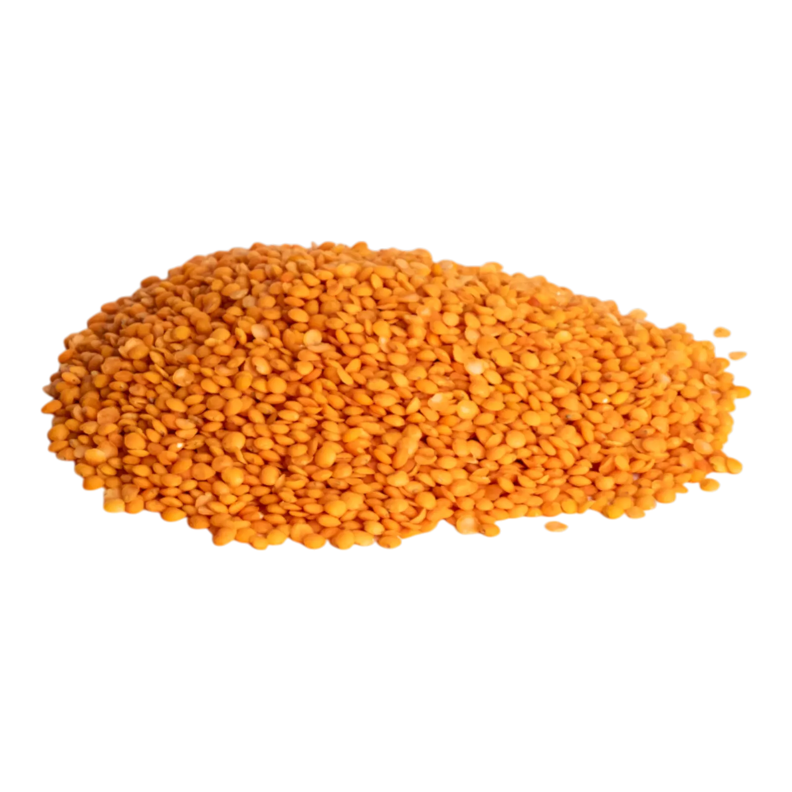 Linte roșie decorticată, boabe mici și nutritive, sursă naturală de proteine și fibre, ideală pentru supe și tocănițe.