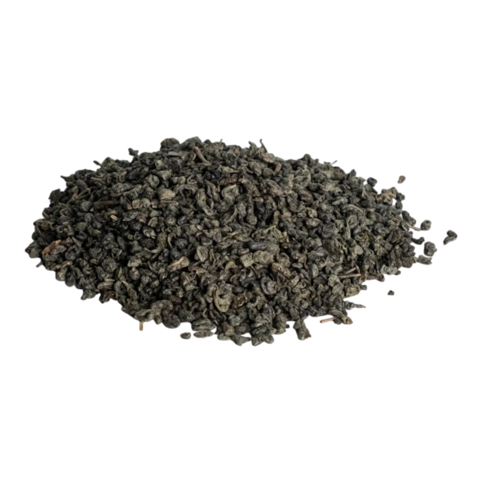 „Ceai verde vrac, frunze rulate aromate, pentru infuzii delicate și revigorante, bogate în antioxidanți.