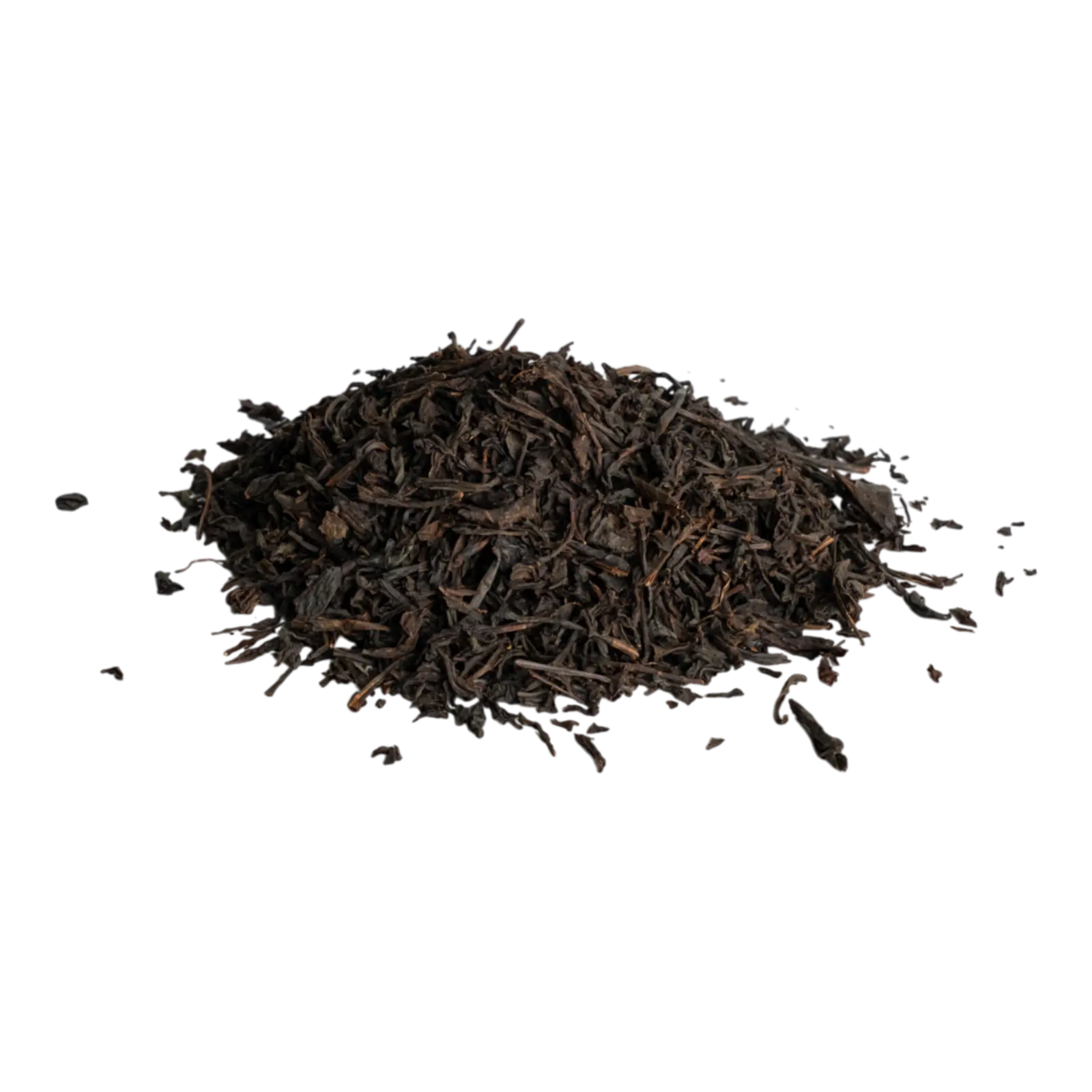 Ceai negru vrac, frunze uscate aromate, pentru infuzii intense și energizante, bogate în antioxidanți.