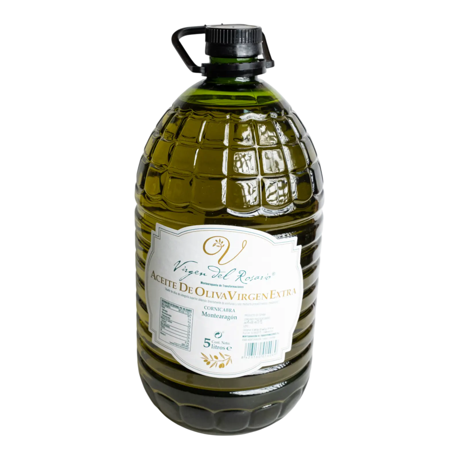 Ulei de măsline extravirgin Virgen del Rosario 5L – ulei premium spaniol, perfect pentru consum casnic sau HoReCa