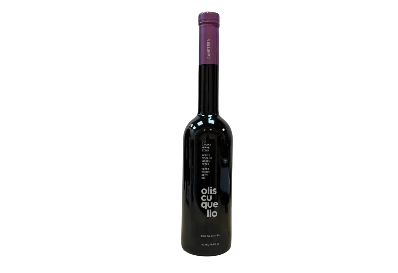 O sticla care contine ulei de masline Canetera intr-o cantitate de 500ml