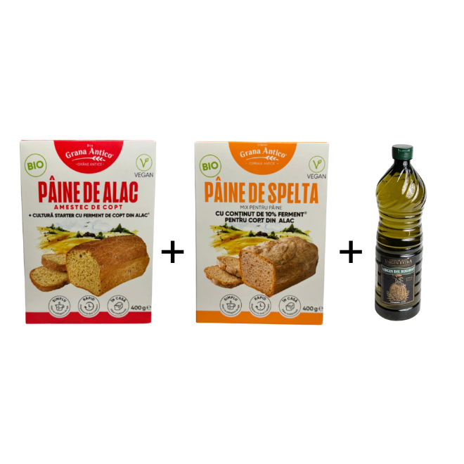 mix oferta paine +ulei