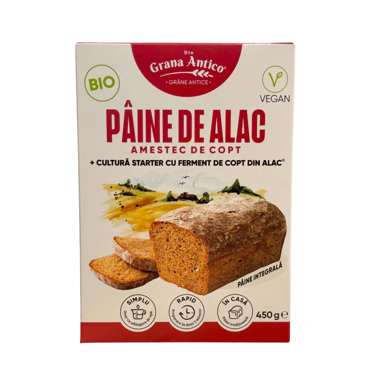 Mix pâine de alac integrală BIO – 29 RON (1)