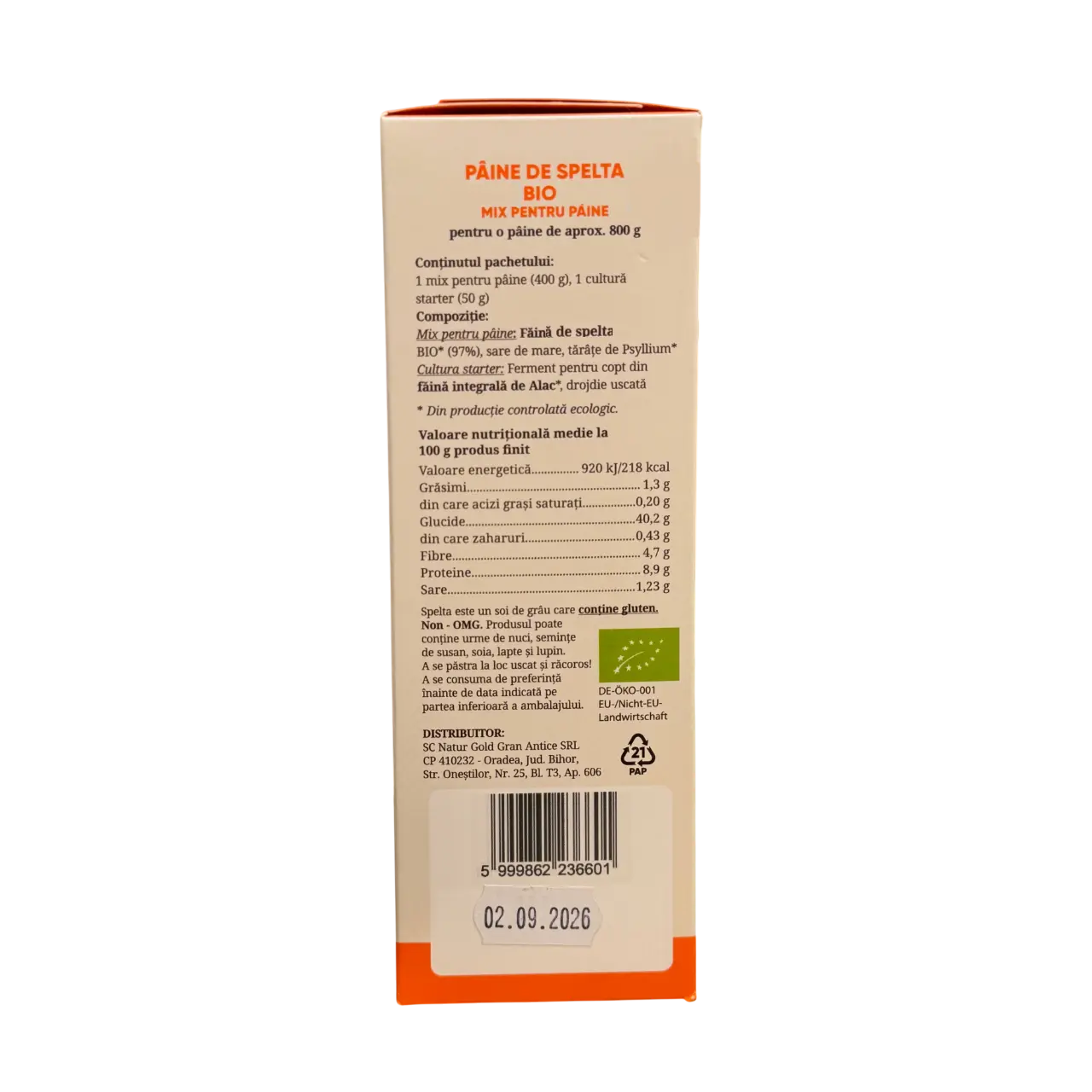 Mix pâine de spelta BIO (3)