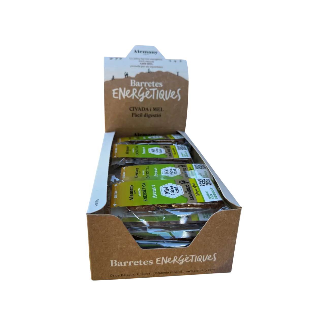 Batoane energice digestive 20 buc x 40 g = 190 RON