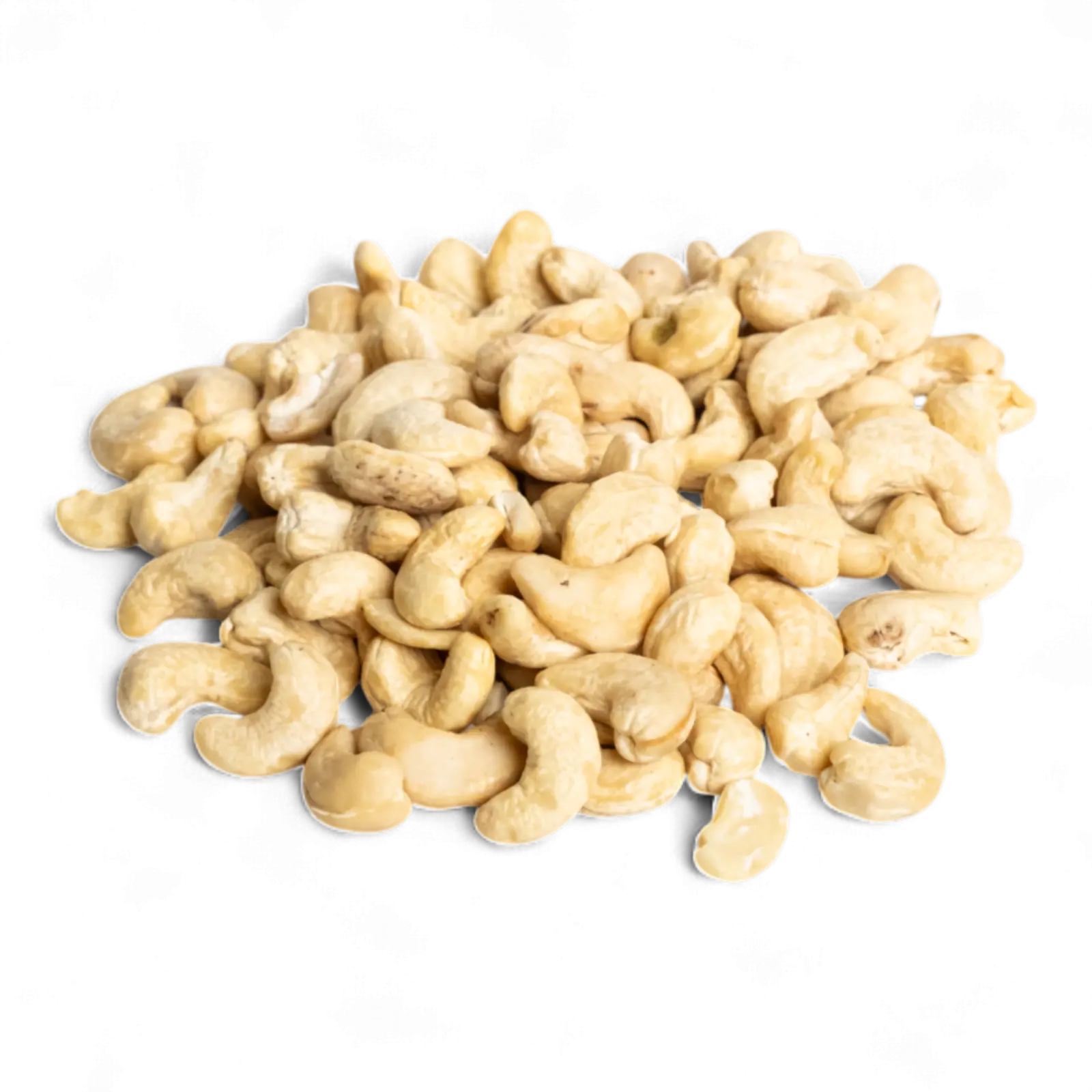 Nuci caju crude, bogate în proteine, fibre și grăsimi sănătoase, gustare naturală și ingredient versatil pentru rețete.
