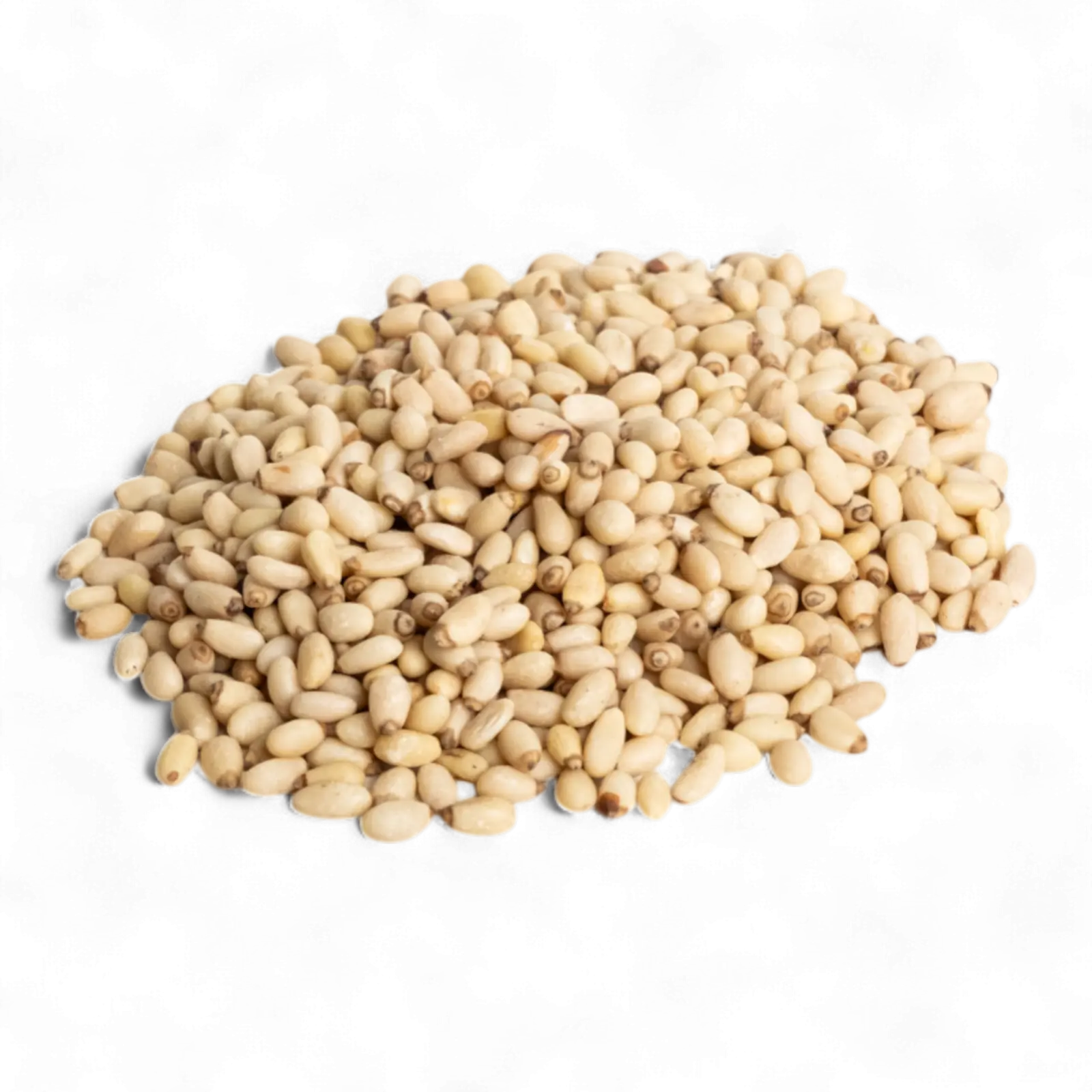 Semințe de muguri de pin (nucă de pin), bogate în proteine, vitamine și minerale, ideale pentru salate, pesto și deserturi.