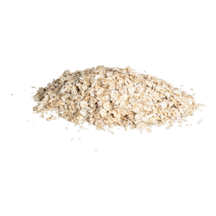 Fulii de ovăz integrali, sursă naturală de fibre și energie, ideali pentru mic dejun, smoothie-uri și rețete sănătoase.