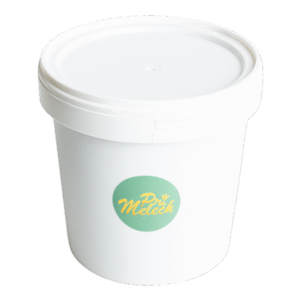 Recipient alb plastic 1kg Primelech cu pastă pură de fistic extrafină
