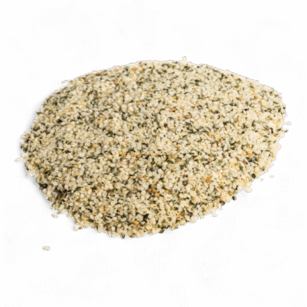Semințe de cânepă decorticate, superaliment bogat în proteine, omega-3 și fibre, ideale pentru salate, smoothie-uri și alimentație sănătoasă.