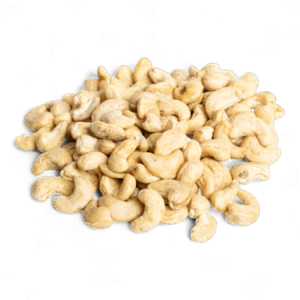 Nuci caju crude, bogate în proteine, fibre și grăsimi sănătoase, gustare naturală și ingredient versatil pentru rețete.