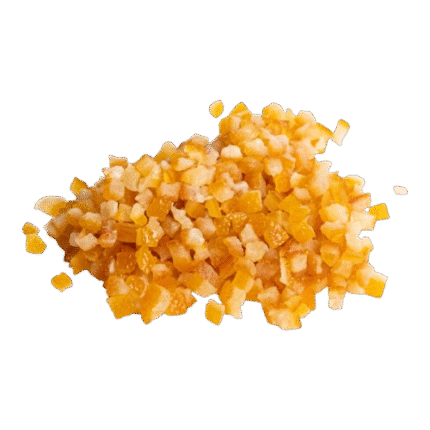 Coajă de portocală confiată cuburi 600 g